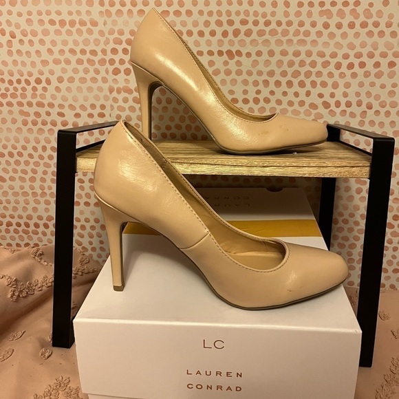 LC Lauren Conrad Blossom Women's Dress Heels - Picture 3 of 8